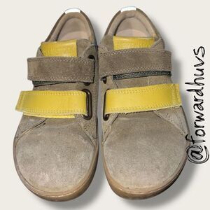 Birkenstock Suede with Yellow Arran Sneakers Youth Size (33) 2 - 2.5
